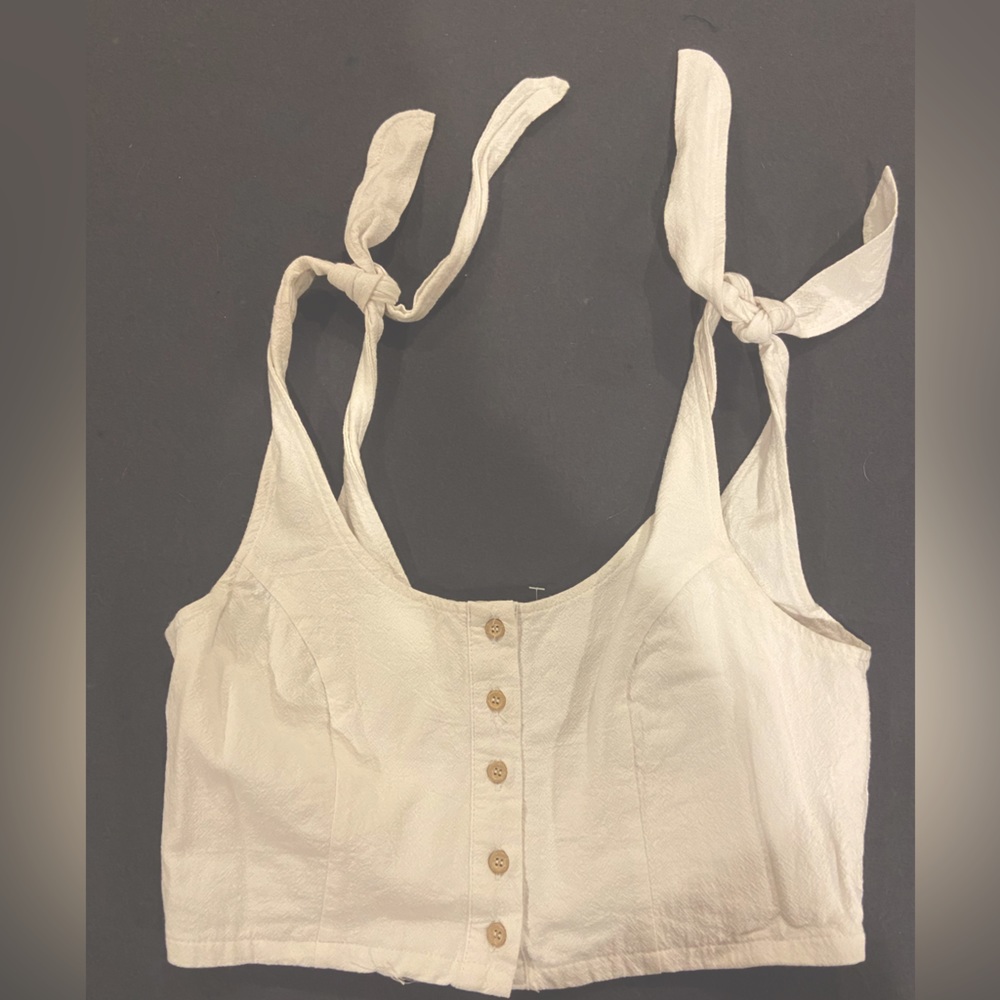 White tank top